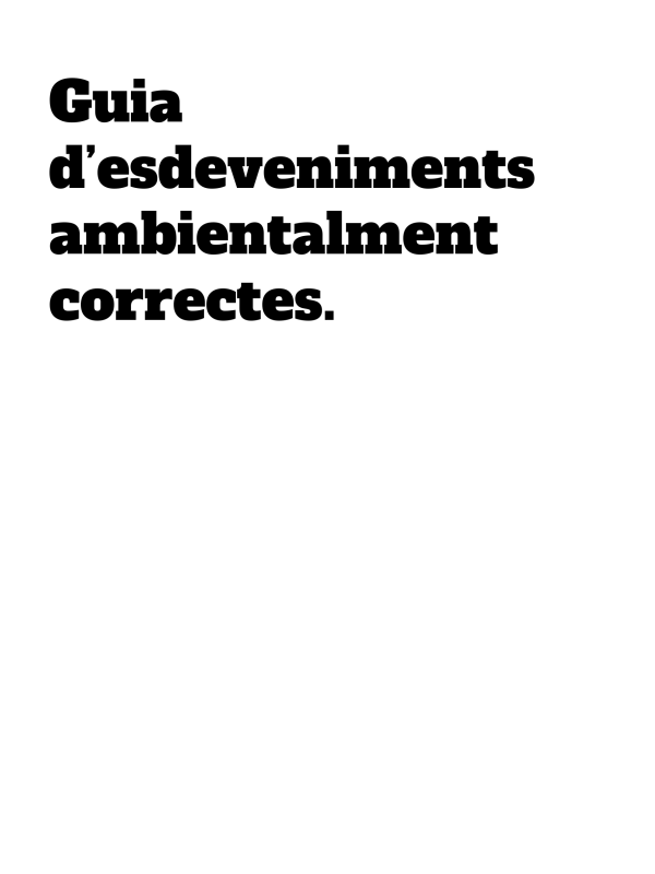 Guia esdeveniments ambientalment correctes.