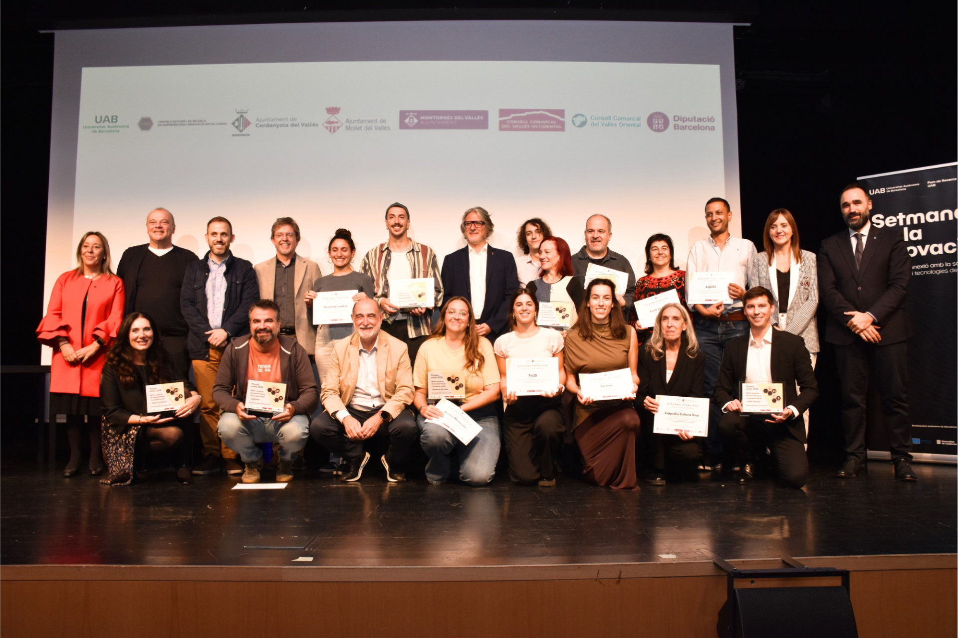Els Premis Eines 2026 reconeixen set iniciatives de transformació social