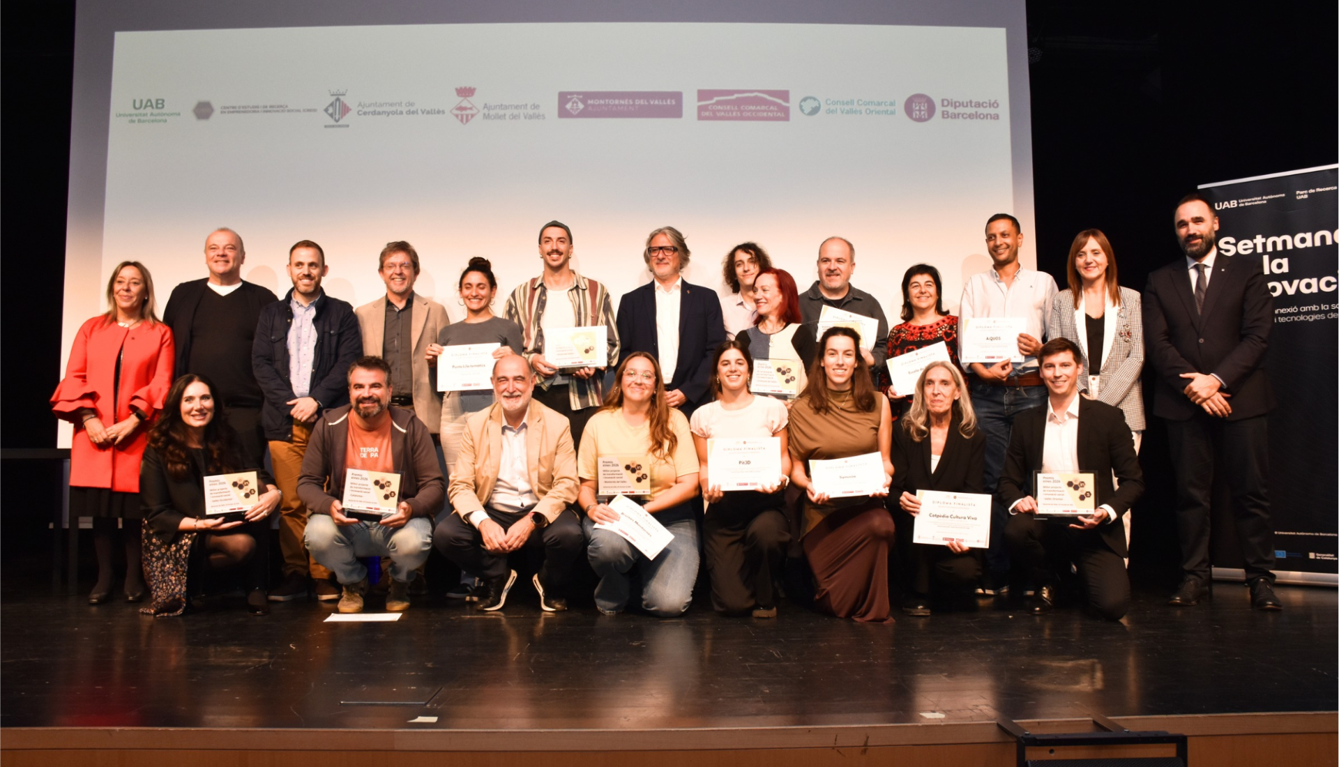 Els Premis Eines 2026 reconeixen set iniciatives de transformació social