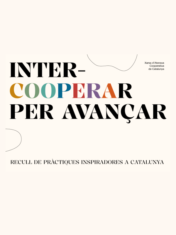 Catàleg de pràctiques d’intercooperació inspiradores a Catalunya