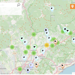 El web de l’Ateneu Cooperatiu incorpora el mapa de Pam a Pam